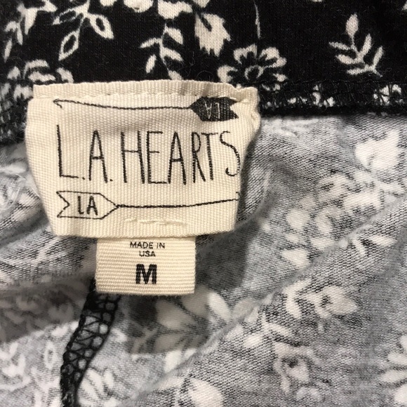 LA Hearts floral print skater skirt - Picture 4 of 4